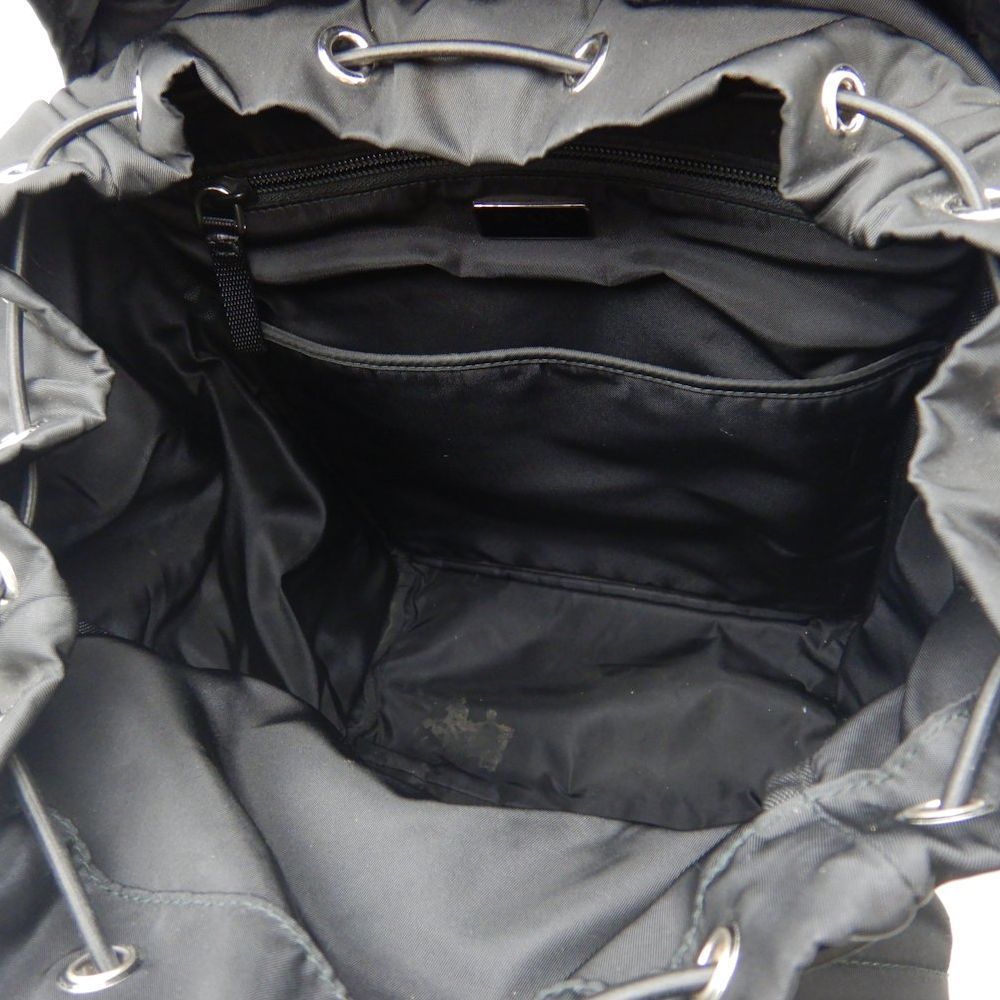 Prada Rucksack Backpack Tesuto Nylon Nero - Picture 7 of 8